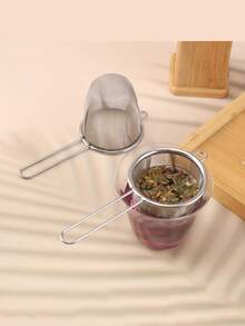 Infusor de té de acero inoxidable, se adapta a varios tamaños de taza, accesorio de cocina duradero, mejor regalo de Navidad - Multicolor - Ver 9