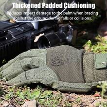 Tactical Gloves For Men Touchscreen Airsoft Paintball Motorcycle Hunting Gloves - Black - View 5