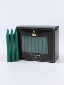 40支/套 - 5.90英寸，12色魔法蜡烛，柱状蜡烛，家用应急照明蜡烛，圆形蜡烛，适用于生日、浪漫婚礼和其他特殊场合。混合颜色，浪漫生日和婚礼礼物，装饰品，浪漫香氛礼物，装饰蜡烛，魔法蜡烛，情人节礼物。 - 彩色 - 查看 16