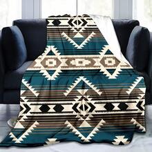 1 Blanket, Super Soft Bedding, Suitable For All Seasons, Suitable For Sofas, Beds, Camping Trips, Can Be Machine Washed, A Comfortable Gift, A Rural Home Decoration, Applicable To Beds/Sofas/Camping/Travel/Offices