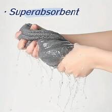 4 Pieces Gray Mop Cloth, Easy To Install, Disassemble, Lightweight And Easy To Store Mop Cloth, Suitable For Cleaning Floors In Schools, Offices, Homes, And Hotels, Reusable Mop Pad - 彩色 - 查看 7