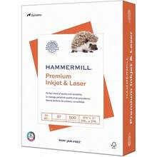 Hammermill Papel multiuso para inyección de tinta 10.8 kg tinta - láser Blanco 1 ReamReamer - Blanco - Ver 1