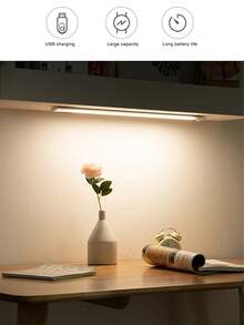 HBOWMDJIA 10CM/20CM/30CM/45CM Smart LED Cabinet Lights, Motion Sensor Lights, PVC Shell, 160 LEDS, Adjustable Color Temperature And Brightness, Long Battery Life, Easy To Install, USB Charging, Under Cabinet Light Suitable For Closet, Cabinet, Bedroom And Stair Lighting - 櫥櫃燈 - 查看 4