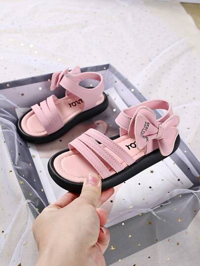 夏季新款时尚公主凉鞋，儿童软底鞋，幼儿沙滩鞋，时尚女童款