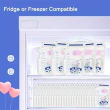 30/100 Túi trữ sữa mẹ cổ dài 8,45oz, Túi giữ độ tươi dạng vòi có nắp đậy kín, thích hợp để trữ sữa mẹ đông lạnh và lạnh - Nhiều màu - Xem 3