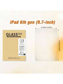 واقي شاشة زجاجي مطفي مقاوم للكسر متوافق مع آيباد الإصدار 11/10/9/8/7/6/5/2025 الهواء/2024 الهواء/2024 برو/2022 برو/2024 الهواء/2025 الهواء/2021 برو/2020 برو/2018 برو/ميني 6/ميني 5/ميني 4/الهواء 5/الهواء 4/الهواء 3 (10.2 بوصة/11 بوصة/10.9 بوصة/8.3 بوصة/12.9 بوصة/9.7 بوصة/13 بوصة)، مضاد للخدش، فائق الوضوح، متوافق مع قلم أبل، مضاد للانعكاس، لمس حساس، مكتب/رسم، مناسب كهدايا للأصدقاء، هدايا عيد الميلاد، هدايا مسيحية، هدايا للرجال، هدايا للأم - الكمية 1 قطعة - مشاهدة 31