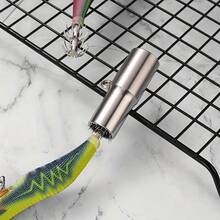 Portable Stainless Steel Squid Hook Adjustment Tool - Straight And Adjustable Freshwater And Saltwater Fishing Bait Hook, Durable Adjustment Tool, Improves Catch Rate, Suitable For Squid Fishing Tackle Maintenance, Hook Straightening And Enhanced Fishing Efficiency - Smooth Metal Surface, Adjustment Tool, Durable Material, Fishing Accessory, - Multicolor - View 4