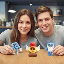 8件套“偷走脑腐”可动人偶套装，67款Los Tralaleritos玩具娃娃，脑腐收藏玩具，粉丝礼物 - 彩色 - 查看 7