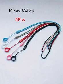 10pcs/1pc/5pcs E-Cigarette Lanyard + Anti-Lost Ring, Universal E-Cigarette Lanyard/Vape Lanyard, Fashion E-Cigarette Anti-Lost Lanyard