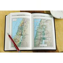 NIV Gift And Award Bible Leather-Look Black Red Letter Comfort Print - như hình ảnh - Xem 5