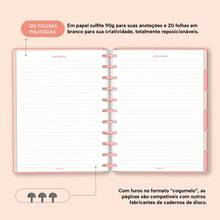 Disco Notebook + Iscool Hardcover 140 Sheets Smart Solid Colors - Coral Orange - View 7