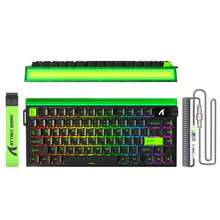 ATTACK SHARK R85 HE 75 % magnetiskt trådbundet speltangentbord, 8 kHz pollingfrekvens snabb trigger, 0,005 mm RT-precision, 256 000 skanningshastighet, anpassad hot-swap, webbdrivrutin för PC-tangentbord för gamers/win - Multifärgad - Visa 11