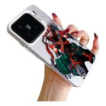 Funda de teléfono de moda clásica estilo  de marca de influencer, adecuada para Xiaomi Redmi A5, A3, 14C, 13C, 12C, 10C, 9C, K70, Note 14, 13, 12, 11, 11s, 10, 10s Pro Plus 4G/5G, cubierta trasera dura mate plateada, diseño creativo y genial - Mezcla de colores - Ver 3