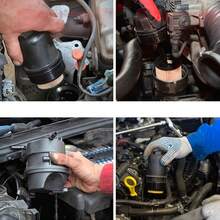 1pc Heavy Duty Adjustable Oil Filter Wrench - 60-80mm (2.36-3.15 Inch) Dual-Sided Handle, Durable Metal Construction, Easy Disassembly And Installation, Suitable For Automotive And Industrial Use, Automotive Tool, Sturdy Tool Design, Robust Structure Oil Filter Wrench, Dual Claw, Reversible, For Oil Filter Cartridge Removal And Installation - Multicolor - View 3