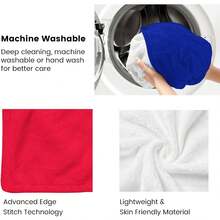 Haiti Haitian Flag Throw Blanket Flannel Blankets Soft Warm Cozy Lightweight Bed Throws For Bedroom Living Room Sofa Couch Home Decor 60"X50", Warm Flannel Blanket – Lightweight & Perfect Gift For Family/Friends - Nhiều màu - Xem 9