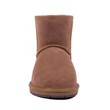 UGG auzland sheepskin UGGauzlandsheepskin Australian Mini Classic Boots Men Women Unisex Premium Sheepskin Wool Water Resistant Ankle Boots Suede Upper Chestnut - Hạt dẻ - Xem 4