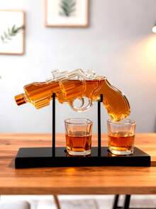 Decanters - 1 Whiskey Decanter + 2 Wine Glasses - View 1