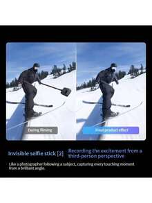 dji Osmo 360 8K HD Panoramic Action Camera: Image Stabilization, Waterproof Protection, High-Resolution Video, Long Battery Life, Wireless Connectivity, And Portable Design. - Shoot Package - View 5