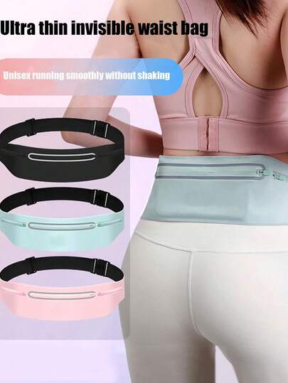 Nowa, bezszwowa sportowa torba biodrowa o neutralnym, odblaskowym wykończeniu, torba na telefon do biegania, z uchwytem na butelkę i telefon, torba z dopasowanym paskiem, odpowiednia do biegania, wędrówek pieszych, wspinaczki skałkowej, spacerów, jazdy na rowerze, kempingu, siłowni, dostępna w różnych kolorach.
