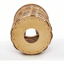 WSXC Plastic Bag Dispenser Baskets Natural Honey - 天然蜂蜜 - 查看 4