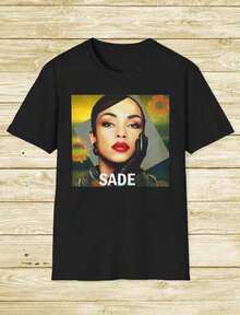 Sade Graphic T-Shirt - 黑色 - 查看 1