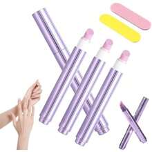 2025 Upgraded 3-in-1 Nail Care Pen, Cuticle Oil Pen for Nails, Nail Essence Pen with Ceramic Tip, Suitable for dry and damaged nails, adds shine and leaves a fragrance (, )(3PCS 3.5 ml) - Multicolor - Ver 2