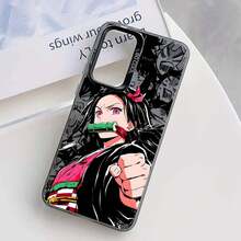 Funda de teléfono de anime  compatible con Samsung A56 A55 A54 A53 A52 A51 A36 A35 A34 A33 A32 A31 A26 A25 A24 A23 A21 A17, funda compatible con  17, funda de  17 Pro, funda de  17 Pro Max - CYbk09 - Ver 5