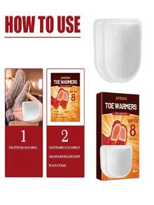 JAYSUING Adesivos Térmicos - Adesivos Térmicos para Pés, Adesivos Térmicos para Dedos, Adesivos Térmicos para Pés e Corpo, Palmilhas Aquecidas Unissex. Eles fornecem calor duradouro, aquecendo todo o corpo ao aquecer os pés. Entrega aleatória de modelos novos e antigos.