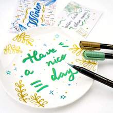 yikexuanli Temporary Tattoo Pen Set, Hand Tattoo Stencils, Removable Tattoo Body Art Pens, Skin Temporary Tattoo Drawing Pens, Beginner Skin Painting, Body Graffiti, Washable Drawing Pens, Body Painting Pen Set - Multicolor - View 13