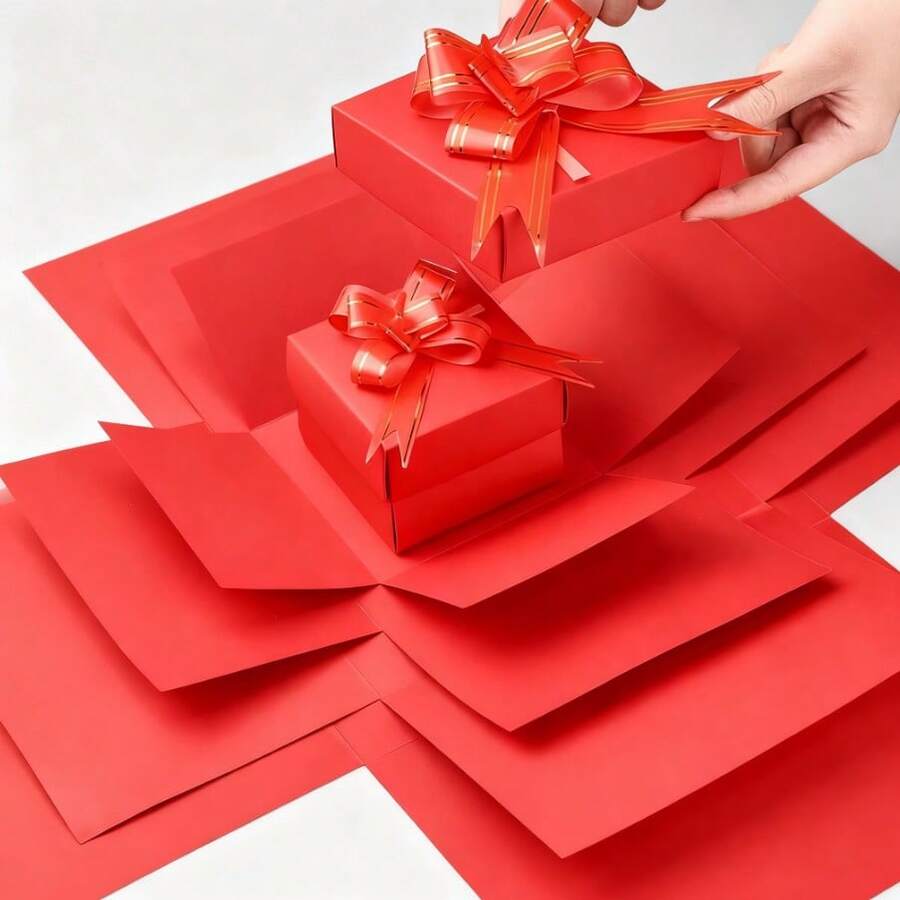 Hộp quà tặng tiệc cưới sinh nhật Hộp quà tặng bất ngờ cầu hôn Ngày lễ tình nhân Hộp quà tặng bất ngờ tự làm Hộp quà tặng bất ngờ nổ tự làm Bộ hộp quà tặng bật lên Hộp đồ ăn nhẹ Album ảnh sổ lưu niệm, Sinh nhật Ngày lễ tình nhân Quà tặng kỷ niệm Hộp quà sinh nhật Hộp nổ bất ngờ Hộp quà tặng bất ngờ kẹo Đám cưới Sinh nhật Hộp quà tặng bất ngờ Ngày lễ tình nhân - Nhiều màu - Xem 1