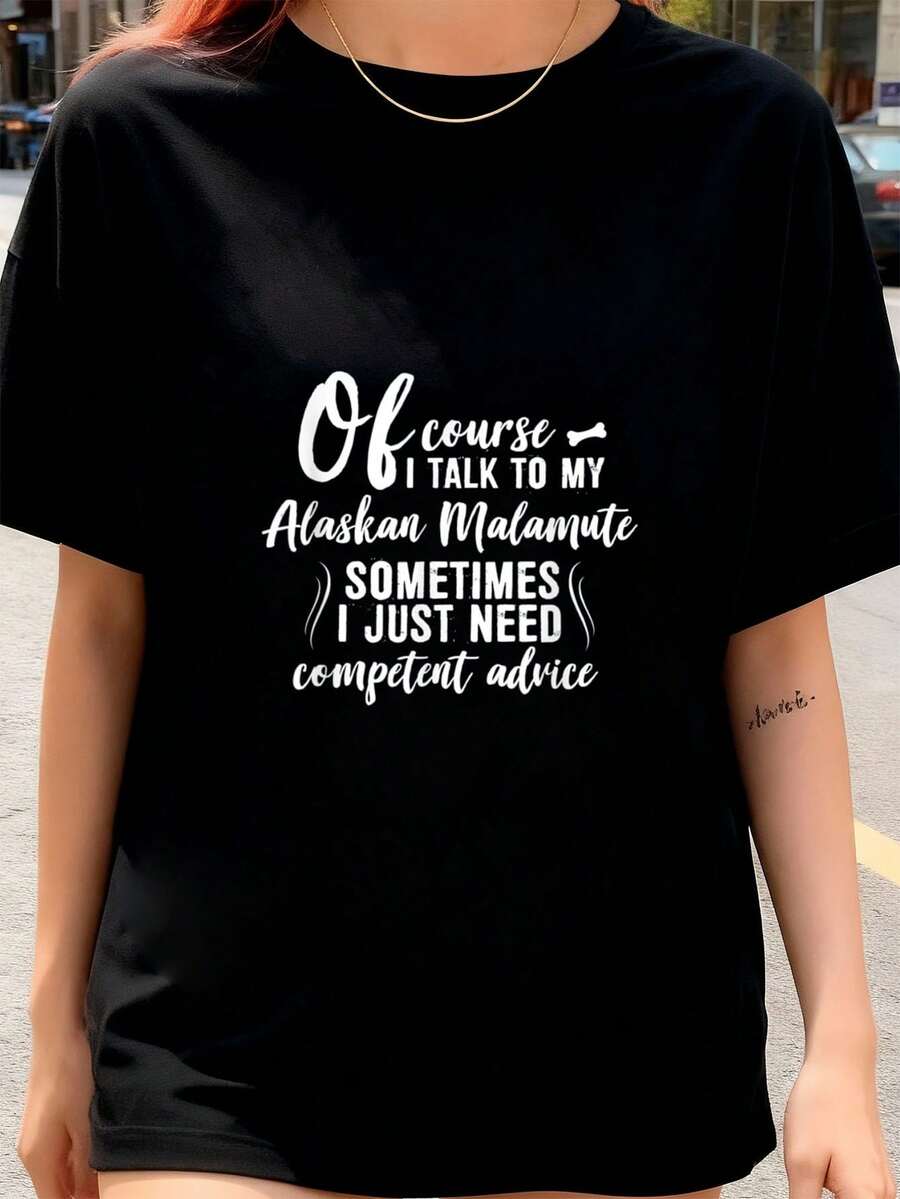Women T-Shirts - Black - View 1