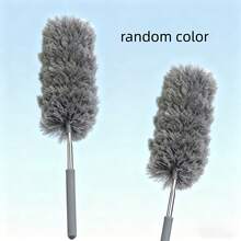 1pc Extendable & Bendable Ultra-Fine Fiber Duster, Household Cleaning Brush Tool, Adjustable Length, Flexible Brush Head, Dust Brush For Home AC, Car, Furniture - Multicolor - View 13