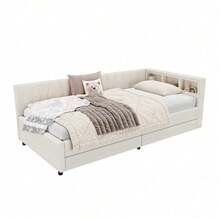 Futons - Beige + Linen + 90cm*200cm - View 5