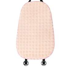 وسادة مقعد السيارة الناعمة المانعة للانزلاق قطعة واحدة، وسادة مقعد مريحة مغطاة جزئيًا، مناسبة لمعظم موديلات السيارات في فصلي الخريف والشتاء - وردي فاتح - مشاهدة 15