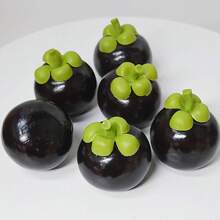 M.S MO SHI HOME FURNISHINGS 6/8 Peças de Ornamentos de Frutas Artificiais, Decoração Doméstica de Frutas Simuladas, Combo de Frutas Artificiais - Maçã, Laranja, Pêra, Uva, Adequado para Decoração Doméstica, Decoração de Quarto, Decoração de Cozinha, Decoração de Mesa, Peça Central, Decoração de Exposição, Decoração de Festa, Mockup de Foto de Frutas, Adereços de Foto, Presentes de Aniversário e Decoração de Quarto de Volta às Aulas.