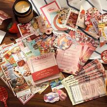 Vintage Scrapbook Kit346pcs Bullet Junk Journal Kit With Journaling/Scrapbooking Supplies, Stationery, A6 Grid Notebook With Graph Ruled Pages, Teen Women - Vintage - Nhật ký thực phẩm - Xem 3