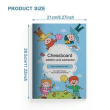 1pc - Chessboard-Style Addition And Subtraction - Visualized Chessboard Math - A Great Helper For School Education - - White - View 2
