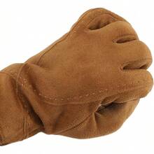 Isotoner Womens Water Repellent Touchscreen Microsuede Shortie Gloves - Rượu cô-nhắc - Xem 6