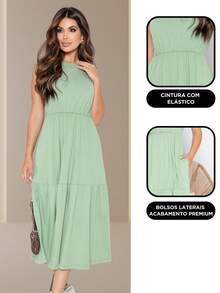 Maria do Luxo Women Two-piece Outfits - Mint Green - View 4