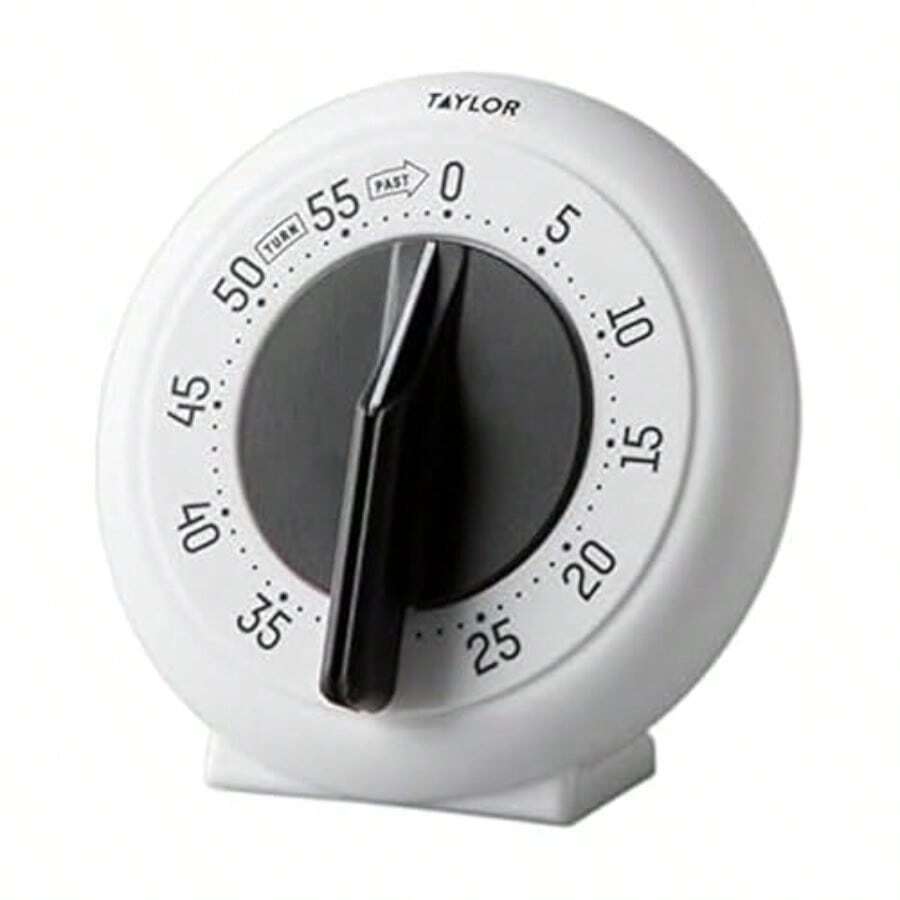 HAWTMechanical Long Ring Timer - White - View 1