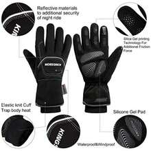 -40℉ & Windproof Thermal Gloves - Thinsulate Winter Touch Screen Warm Gloves - for Cycling,Riding,Running,Outdoor Sports - for Women and Men - Black - XX-Large(default) - Multicolor - Ver 5
