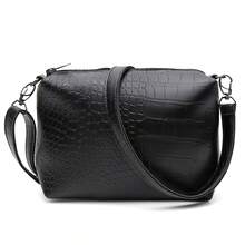 USEVITTAL Set Of 2 Monique Women's Bags: Crossbody/Shoulder Bag + Wallet - New Release - Black - View 8