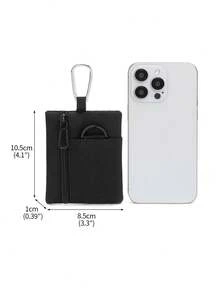 极简露营、徒步、钓鱼零钱包拉链卡包钥匙耳机小钱包 - A - 查看 5