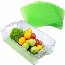 AWYYFruit And Veggie Life Extender Drawer Liner - Refrigerator Organizers And Storage Fridge Shelf Liners - Green - View 6