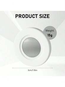 1pc Super Strong Magnetic Remote Control Holder - Multifunctional Heavy-Duty Magnetic Storage Rack, Floating Wall Mount With Silicone Hook, Minimalist Design, Suitable For TV Remote, Game Controller, Small Tools, Office Supplies, Key Chains And Mini Accessories, Super Strong Neodymium Magnets Ensure Non-Slip Sturdy Attachment (Max Load 8lbs) - Multicolor - View 10