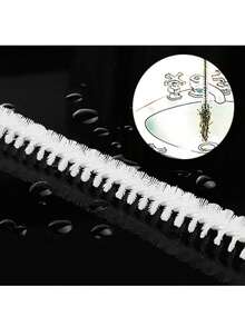 2 Pieces Drain Brush Set, Long Drain Pipe Clog Remover, Pipe Brush Cleaner With Nylon Bristles, Bathroom, Kitchen Sink, Bathtub, Shower, And Sewer Drain Cleaner, Hair Drain Clog Remover, Sink Brush, Pipe Clog Removal Tool - White - View 10