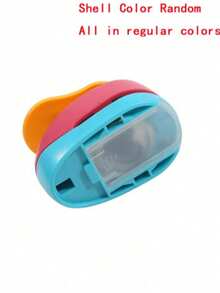 (Shell Color Random)1pc Circle Punch Circle Paper Punch Punches For Crafting Circle Hole Punch Circle Cutter For Scrapbook, Cards, DIY Albums Photos(Random Color) Back To School - Multicolor - View 22