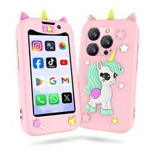 SOYES Telefoni e smartphone finti per bambini - Rosa - Visualizzare 1