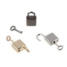 Mini Archaize Padlocks Key Lock With Key For Jewelry Box Storage Box Diary Book - Multicolor - View 2