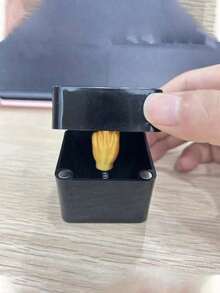 Surprise Pop-Up Prank Hand Gift Box – Perfect Novelty Toy For Adults! Hilarious Prank Hand Statue Makes A Funny Christmas/Birthday Gift, Ideal For Adding Quirky Vibes To Parties, Gatherings With Family (Parents/Spouses) & Friends – A Charming Prank For Humor Lovers! - Black - View 9